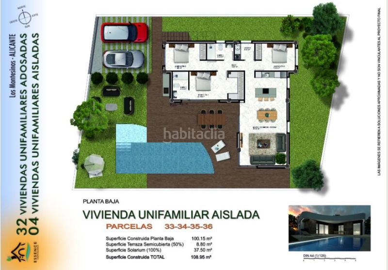 Foto b4ee0d37-1802-4741-9196-d989b3976862. Xalet amb piscina a Montesinos (Los)