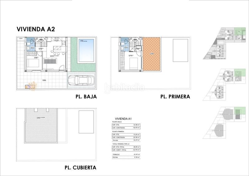 Foto b920f201-3ecb-4f0f-a7ac-fa55d581b57c. Casa adossada amb piscina a El Alamillo Mazarrón