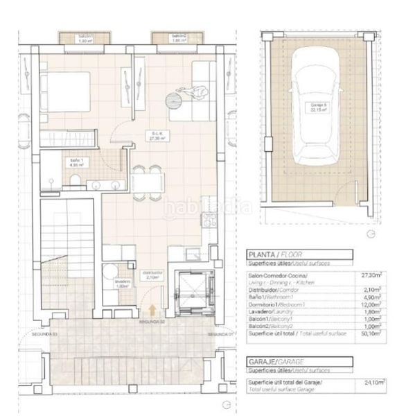 Foto 97c445fe-d9d0-4d99-9a9d-ce9bd7379a81. Apartament amb calefacció aparcament piscina a Hondón de las Nieves