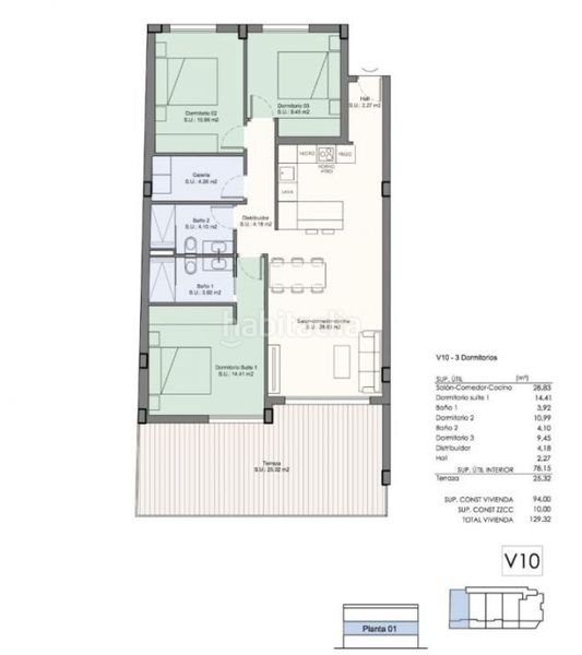 Foto 1066be66-5da3-4dd4-b294-fa08bb3cacfe. Apartamento en Benijófar