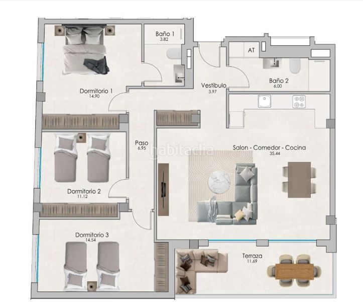 Foto 82033396-79eb-41cf-b9a4-c4c417c7b346. Apartament amb piscina a Norte Santa Pola