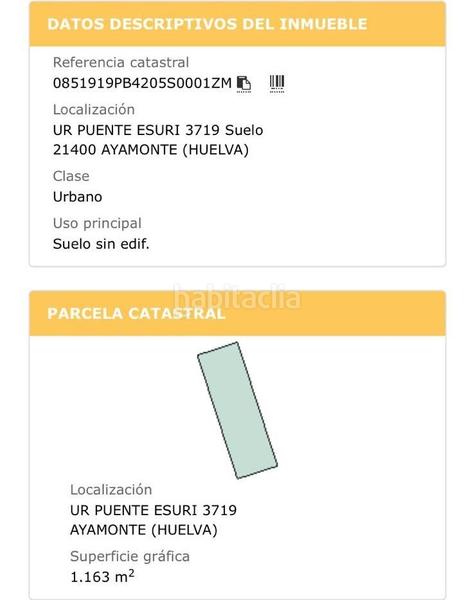 Foto faa13780-94fa-4e78-9749-30c57d524361. Terreny residencial a calle miguel de unamuno 3719 a Ayamonte