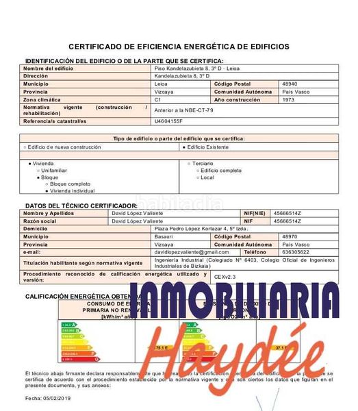 Foto 522a07ae-9d69-4976-9893-30c4837e1ea5. Pis amb calefacció aparcament a Centro Urbano-Hirigunea Leioa