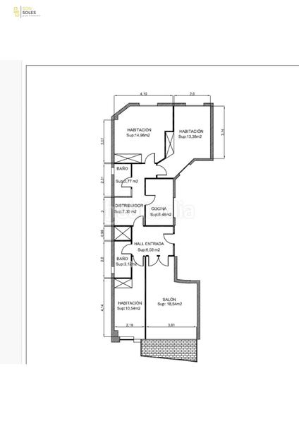 Foto 222012b8-65aa-4eb4-b5b3-e3077e7251cf. Appartement avec chauffage dans Numancia - San Fernando Santander