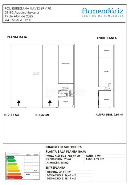 Foto 991aaf4c-2d41-4695-9083-3d6548bf94e6. Affitto capannone industriale in Aizoáin Berrioplano