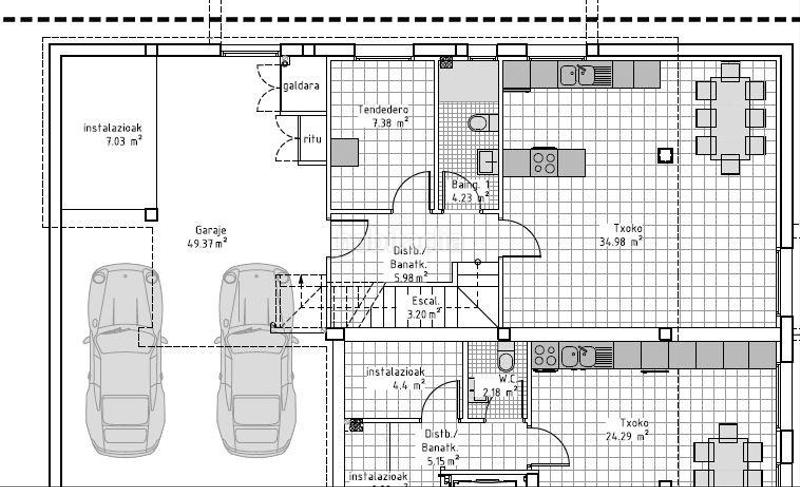 Foto 3296d5eb-aeb1-40c7-b3f9-5ae554fa041b. Lloguer xalet amb calefacció aparcament a Añorga - Zubieta - Atotxa Erreka Donostia - San Sebastián