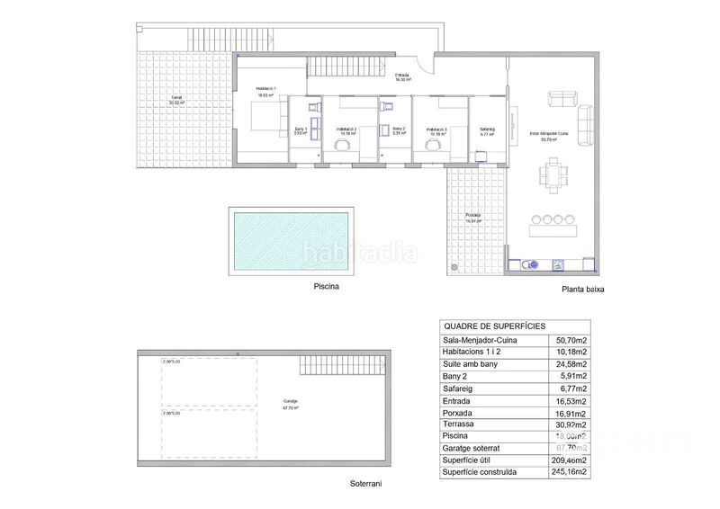 Foto e84fce18-8474-44a2-93ff-47ca48d008b0. Xalet amb calefacció aparcament piscina a Ullastrell