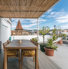 Location Attique à Dreta de l´Eixample. Increíble atico amueblado con gran terraza y vistas espectacular