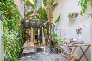 Miete Zweistöckige Wohnung  Calle nou de sant francesc. Dúplex de diseño con jardín privado en el gótico  alquiler de te