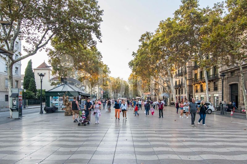 Foto e6eb4c6c-bea6-4447-96ee-a563e6007606. Edificio  esquinero junto a plaza emblemática del gótico en Barcelona
