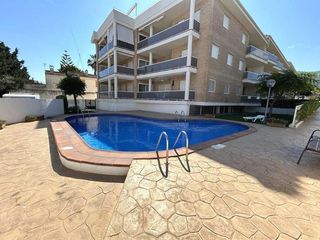 Pis a Segria 3. Piso de 3 habitaciones, con piscina y terraza con vistas al mar