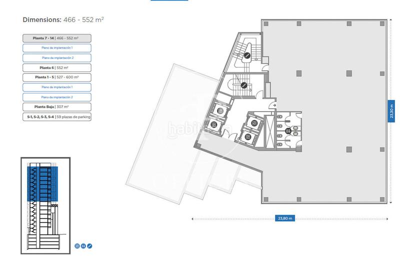 Foto 68ca2be2-ce54-47ea-af94-d8eddde97e45. Miete büro mit heizung in Sants Barcelona