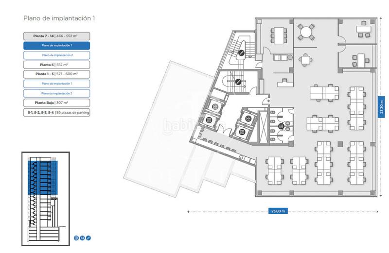 Foto ed0458b8-526c-4ba0-9eb4-e82ffc5236d7. Miete büro mit heizung in Sants Barcelona