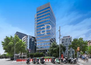 Rent Office space  C/ de numància. Oficina corporativa en alquiler en sants