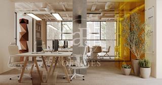 Location Bureau  C. del dos de maig. Oficina en alquiler plugplay con terraza en sagrada familia