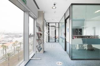 Location Bureau  Pg. de joan de borbó. Oficina en alquiler en el edificio ocean  la barceloneta