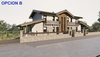 Casa aparellada en Morga. Vivienda tipo b