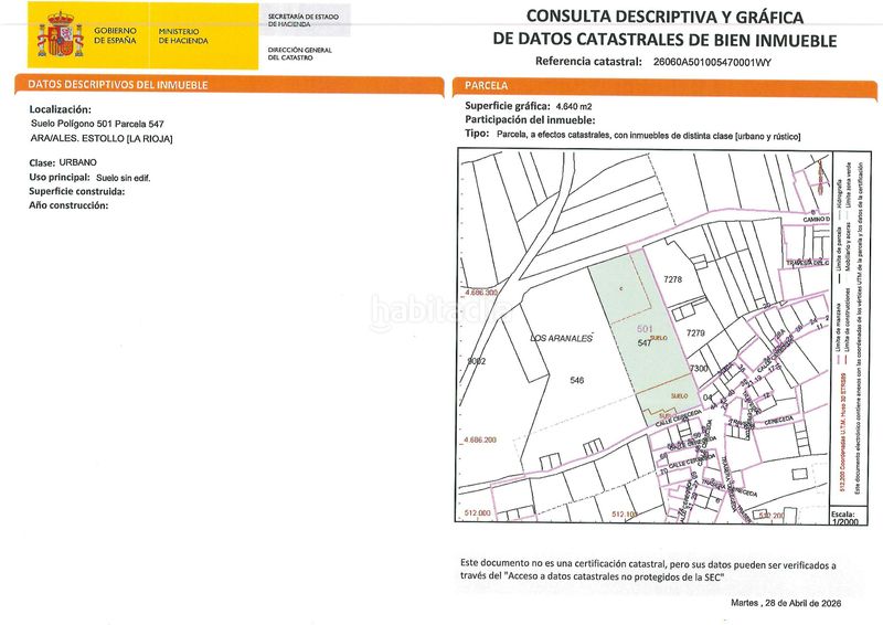 Foto ac759046-c842-4d4a-9884-a7655de1be34. Terreny residencial a Estollo