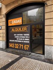 Location Local commercial  Urbieta kalea. Alquiler bar calle urbieta