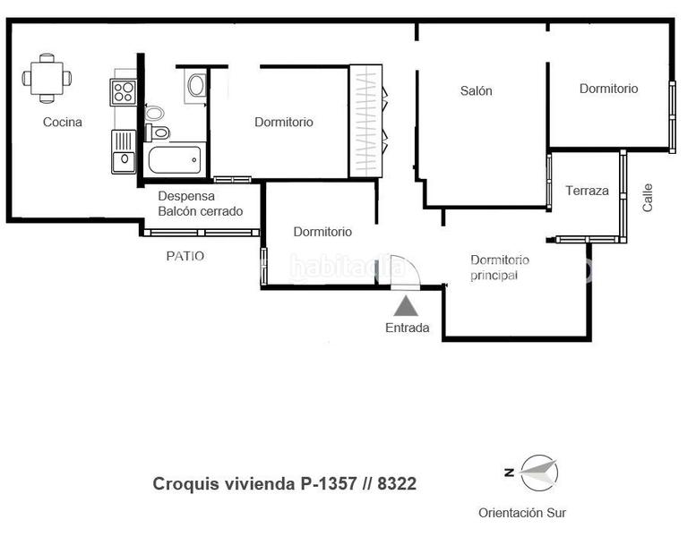 Foto 9df39a80-5a8c-4d34-9399-9e20ce58dbd1. Appartamento con riscaldamento in Rontegui-Pormetxeta Barakaldo