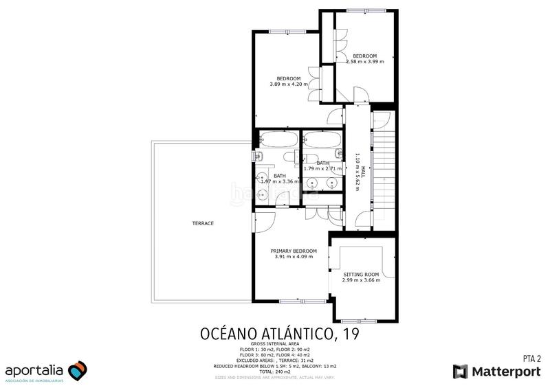 Foto 1160df01-63f4-4e22-9de3-89a8f88485f2. Casa a schiera in calle océano atlántico 19 in Valdefierro Zaragoza