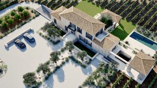Masia a Alaró. Nuevo proyecto fantástico de finca con piscina y vistas impresio