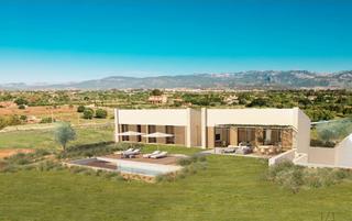 Masia a Consell. Villa en construcción en consell