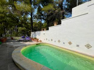 Doppelhaus in Cala Vedella-Cala Tarida. Casa con piscina privada en cala san vicente