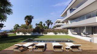 Planta baixa a Port de Pollença. Nuevo apartamento en planta baja en primera línea de mar y pisci