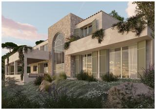 Finca rústica en Santa Ponça. Nueva construcción en santa ponsa  proyecto con licencia aproba