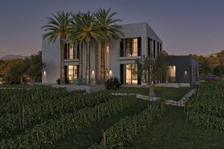 Finca rústica a Selva. Parcela en moscari con licencia y vistas a la tramuntana