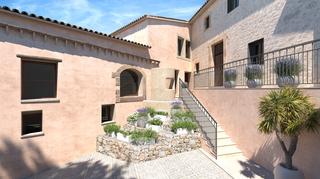 Towny house in Santa Eugènia. Gran casa de pueblo con muchas posibilidades en el idílico santa