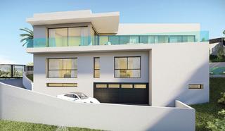 Chalet à Costa d´en Blanes. Villa de obra nueva con vistas al mar en costa den blanes