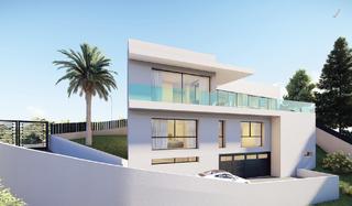 Xalet a Costa d´en Blanes. Villa de obra nueva con vistas al mar en costa den blanes