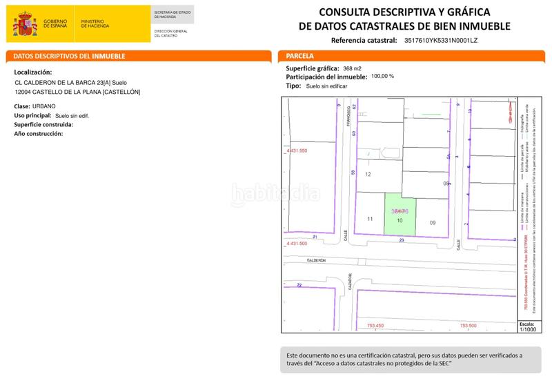 Foto 3a4a7790-4484-43eb-a506-df064898cffa. Terreny residencial a Pau Lledó Castellón de la Plana