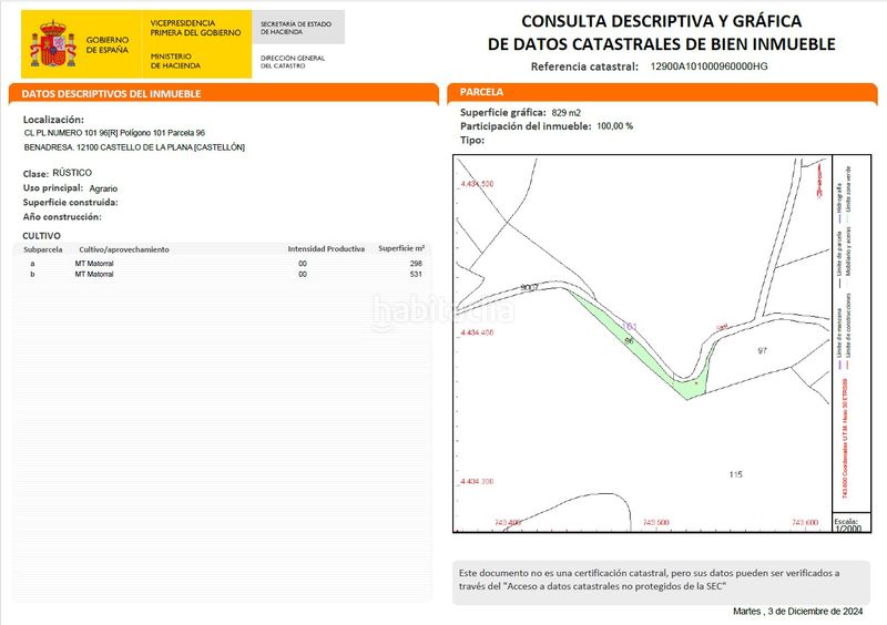 Foto b2a7d0e8-0df4-47f5-88a8-e206aeb47b6e. Fondo rustico in Ciutat del Transport - La Salera Castellón de la Plana