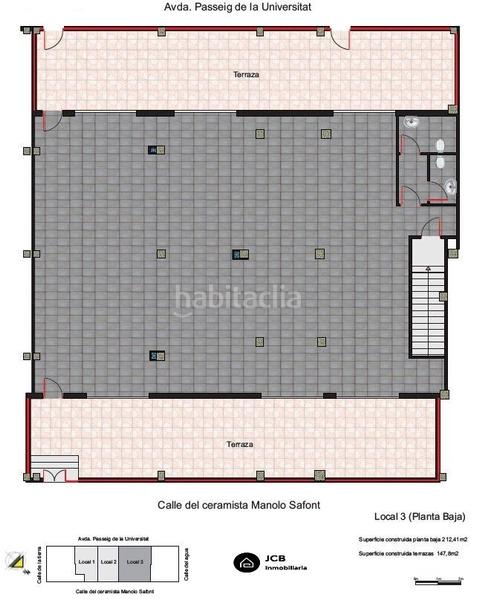 Foto 1995915d-7c09-40a3-bb10-2cf7506f35ac. Local comercial a Estación - Universidad Castellón de la Plana