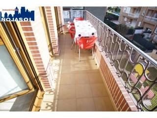 Rent Flat in Palacio  19. Ref.2188   terraza al sur, piscina, garaje cerrado