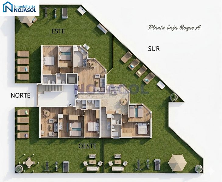 Foto 2b3b4e77-7bcd-4c9e-b46f-b11536d5810c. Planta baja 76m<sup>2</sup> ref.000820 sol inmobiliaria vende en exclusiva. promoción de obra nueva de 11 viviendas. en Noja