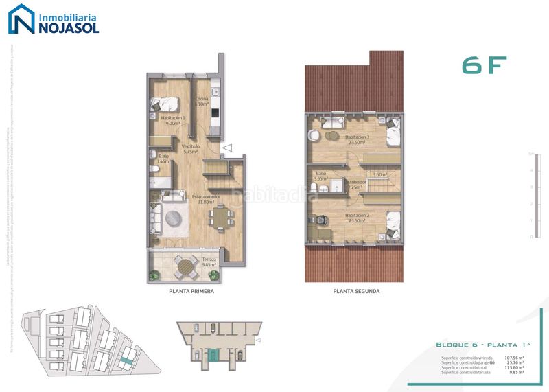 Foto 81961999-1cba-42e8-bad6-984242211e45. Casa adossada 116m<sup>2</sup> amb calefacció aparcament piscina a Comillas