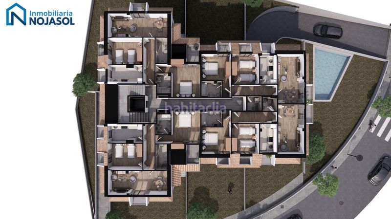 Foto ae59902b-3a3d-4a50-b887-c4a77d46c6e7. Apartment 64m<sup>2</sup> with heating pool in Ris Noja