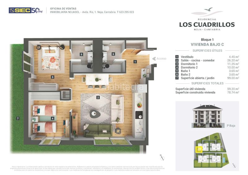 Foto aed4be04-7f28-4597-9a4c-39d3f1bd7044. Rez-de-chaussée 79m<sup>2</sup> dans calle de los cuadrillos 41 dans Noja