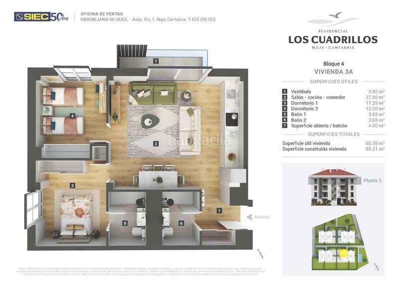 Foto 29fdd216-c56a-43cd-afe0-562a017fa877. Etagenwohnung 80m<sup>2</sup> in calle de los cuadrillos 41 in El Arco-Rota-Fonegra Noja