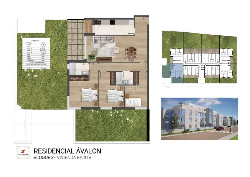 Foto 6c148195-b1d8-46f2-b92d-29ed02880bb0. Piso 95m<sup>2</sup> en avenida josé maría de pereda 8a piso de 3 habitaciones en Santa Cruz de Bezana