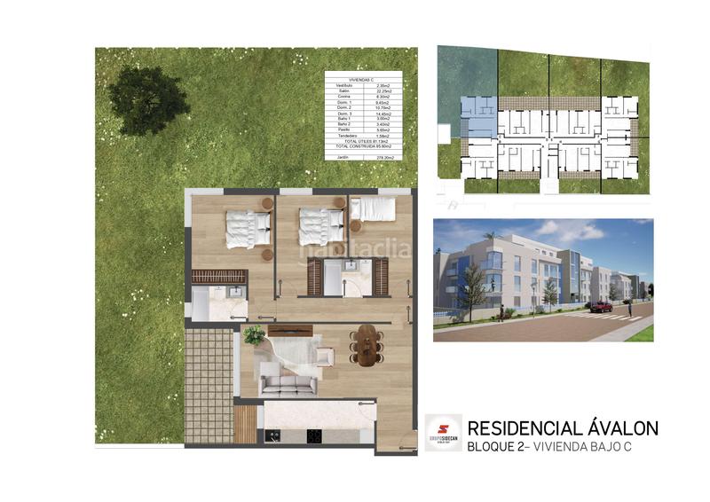 Foto cc11b4b1-a1ad-44d4-92a7-995e78c49461. Piso 94m<sup>2</sup> en avenida josé maría de pereda 8a piso de tres habitaciones en Santa Cruz de Bezana