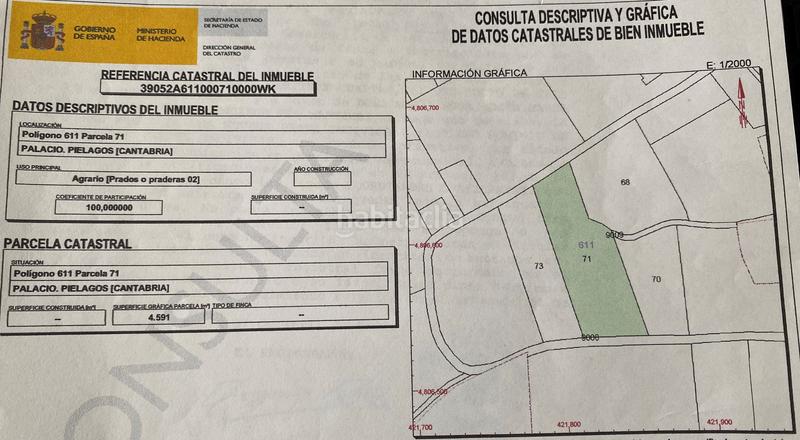 Foto e3078888-d92a-4e99-831c-673f0621d714. Terreno residencial en Oruña Piélagos