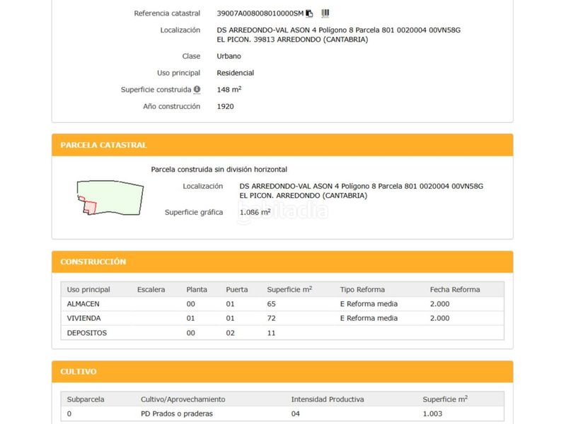 Foto 716e1919-ea6b-43fa-b6bc-224a300bb869. Casa a Arredondo-veguilla 3 a Arredondo