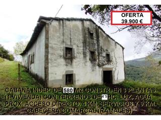 Casa a Lugar herada 67. Gran cabaña indep. a reformar de 580 m2 construidos en 3 plantas