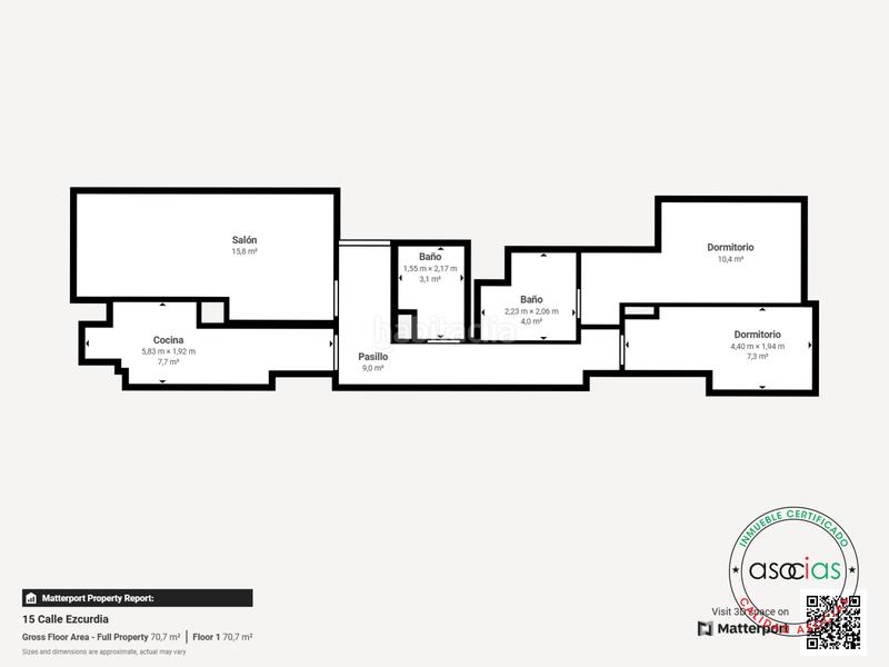Foto 2dae2322-f42b-4e39-a9e2-8e5404765a74. Piso en Gijón - calle ezcurdia 54 bonito piso de 2 habitaciones en venta junto a la escalera 8 de la playa san lorenzo y vistas al mar en Gijón