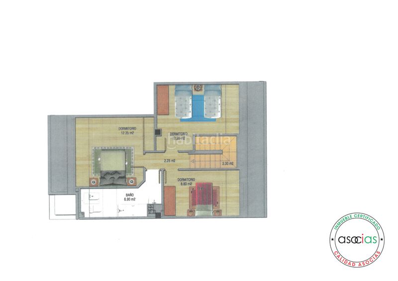 Foto 3f0c98ca-0b65-4f70-ab67-17fd6ac36bab. Piso en Gijón - calle manolo quiros 7 dúplex para entrar a vivir de tres dormitorios, salón, cocina, plaza de garaje y trastero en Gijón
